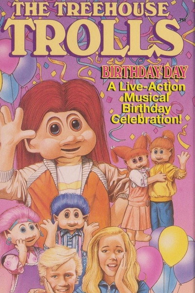 Póster de Treehouse Trolls Birthday Day