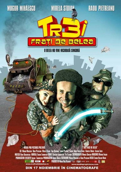 Póster de Trei frati de belea