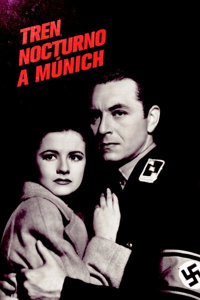 Póster de Tren nocturno a Munich
