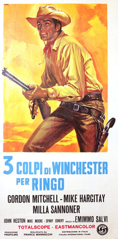 Póster de Tres balas para Ringo