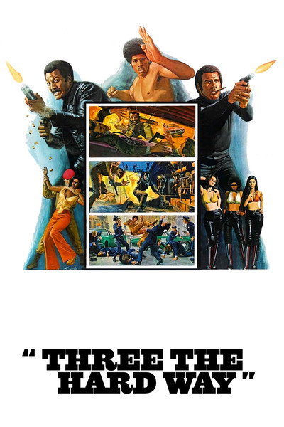 Póster de Tres contra todos
