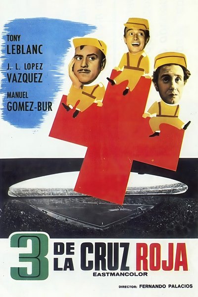 Póster de Tres de la Cruz Roja