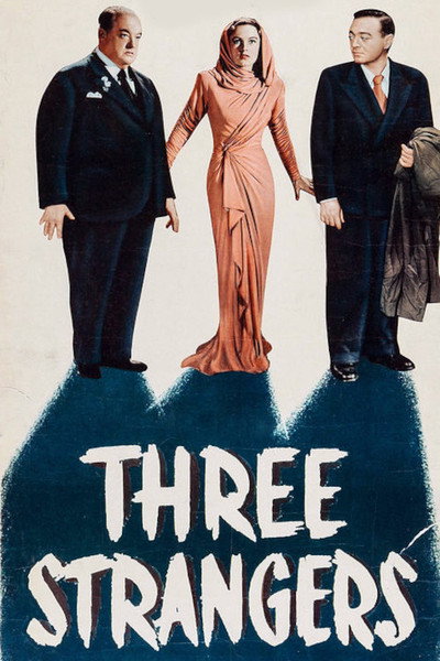 Póster de Tres desconocidos