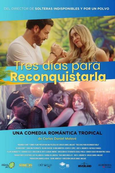 Póster de Tres días para reconquistarla