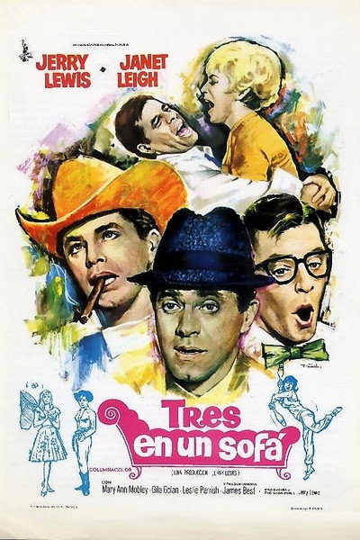 Póster de Tres en un sofá