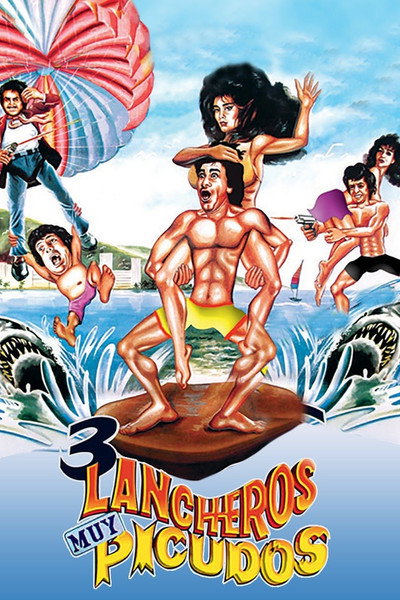Póster de Tres lancheros muy picudos