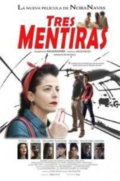 Póster de Tres mentiras