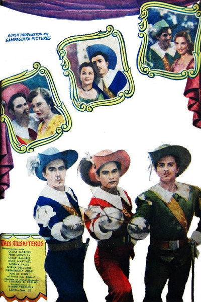 Póster de Tres muskiteros