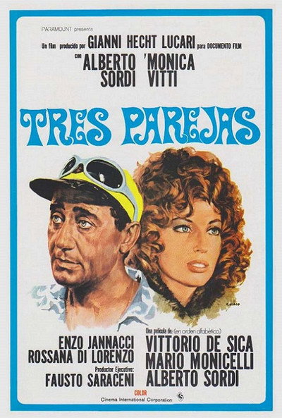 Póster de Tres parejas