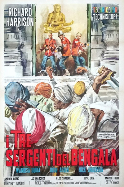 Póster de Tres sargentos bengalíes