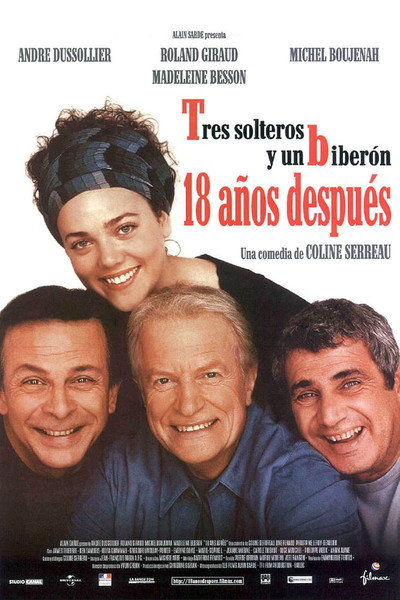 Póster de Tres solteros y un biberón: 18 años después