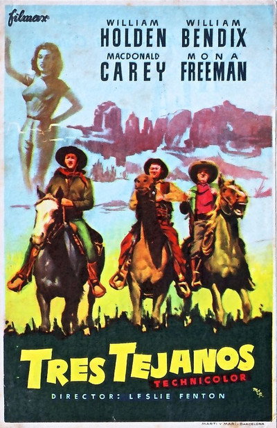 Póster de Tres tejanos