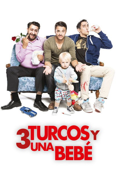 Póster de Tres turcos y una bebé