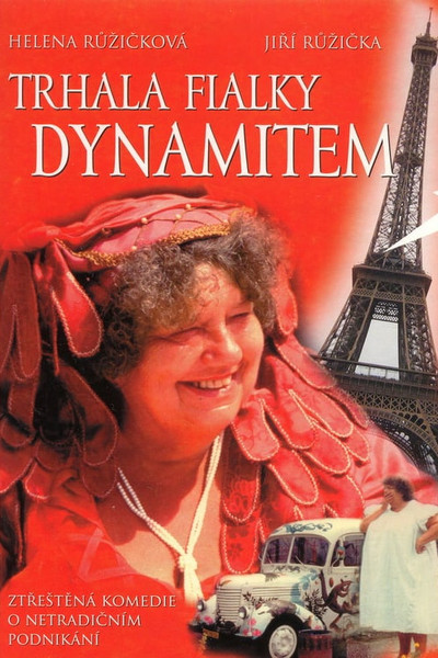 Póster de Trhala fialky dynamitem