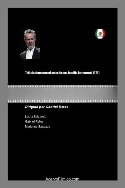 Póster de Tribulaciones en el seno de una familia burguesa