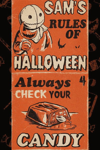Póster de Trick 'r Treat Rule #4: Always Check Your Candy