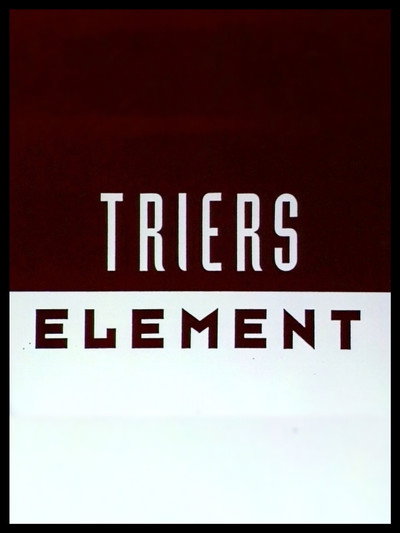 Póster de Trier's Element