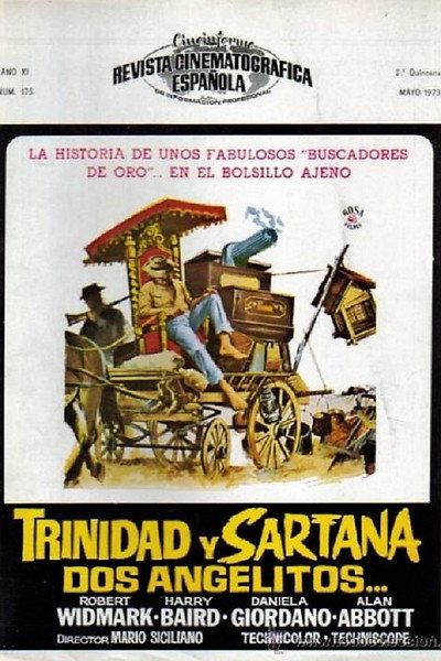 Póster de Trinidad y Sartana, dos angelitos