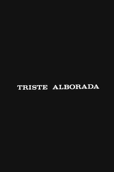 Póster de Triste alborada