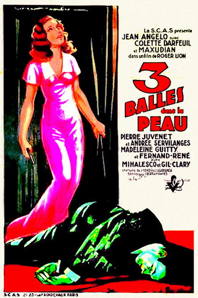 Póster de Trois balles dans la peau