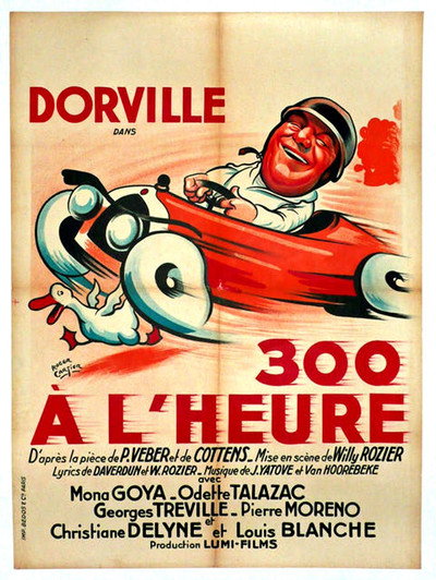 Póster de Trois cents à l'heure