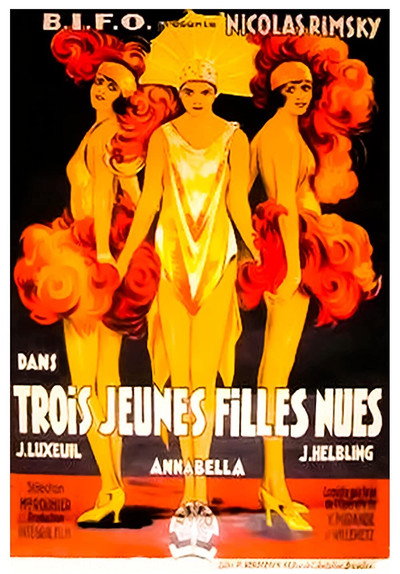 Póster de Trois jeunes filles nues