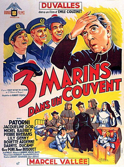 Póster de Trois marins dans un couvent