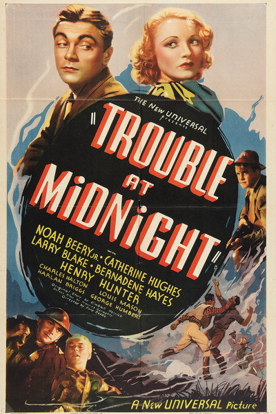 Póster de Trouble at Midnight
