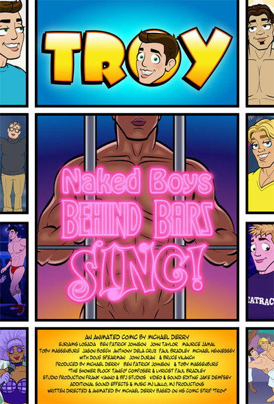 Póster de Troy: Naked Boys Behind Bars, Sing!