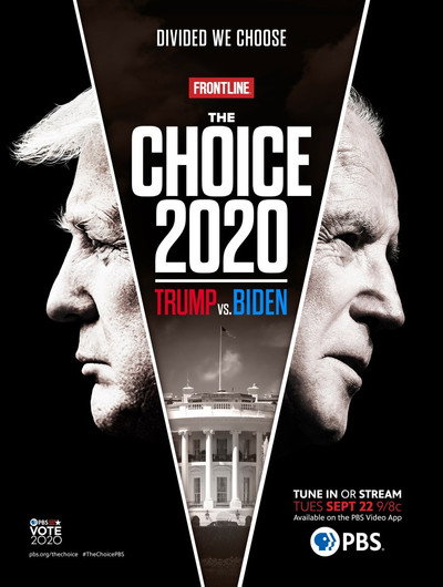 Póster de Trump vs. Biden