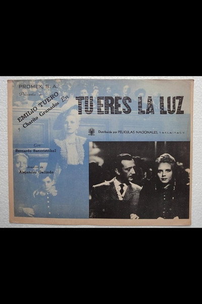 Póster de Tú eres la luz