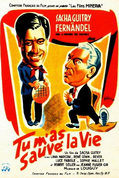 Póster de Tu m'as sauvé la vie