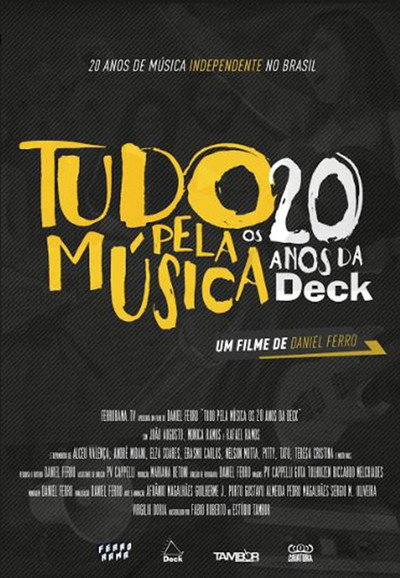 Póster de Tudo pela Música: Os 20 Anos da Deck