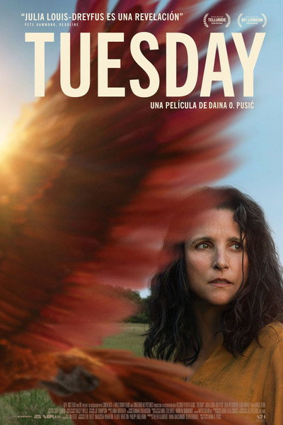 Póster de Tuesday, abrazando la vida