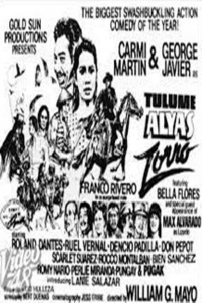 Póster de Tulume Alyas Zorro