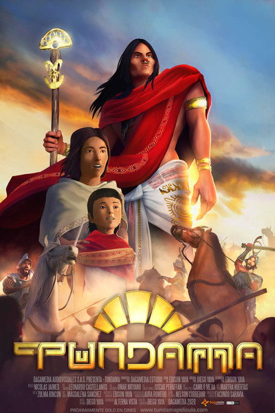Póster de Tundama y el templo del sol