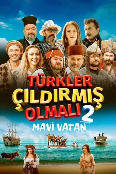 Póster de Türkler Çildirmis Olmali 2: Mavi Vatan