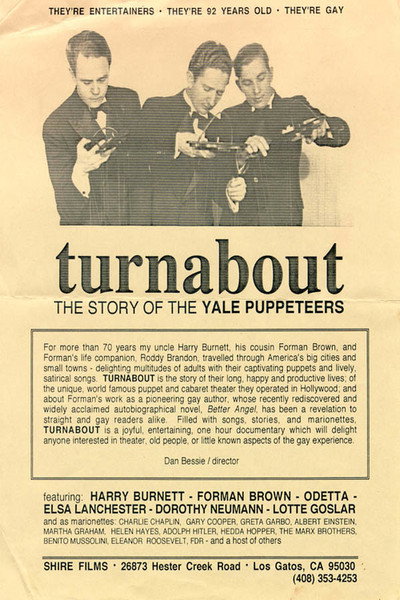 Póster de Turnabout: The Story of the Yale Puppeteers