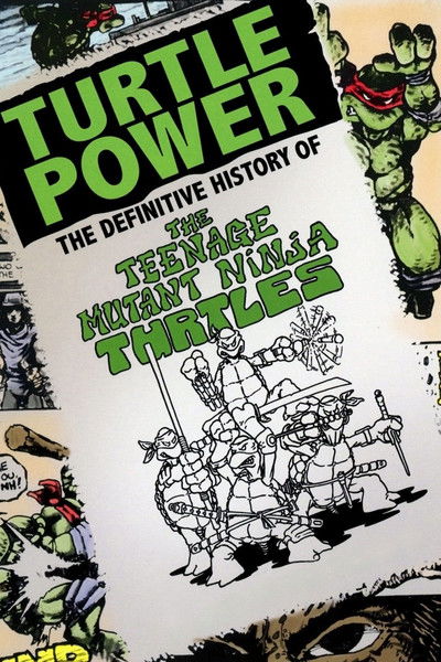 Póster de Turtle Power: The Definitive History of the Teenage Mutant Ninja Turtles