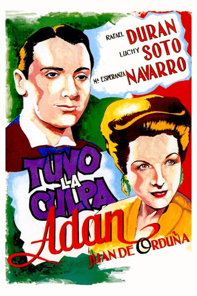 Póster de Tuvo la culpa Adán