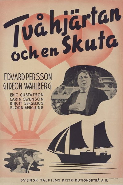Póster de Två hjärtan och en skuta