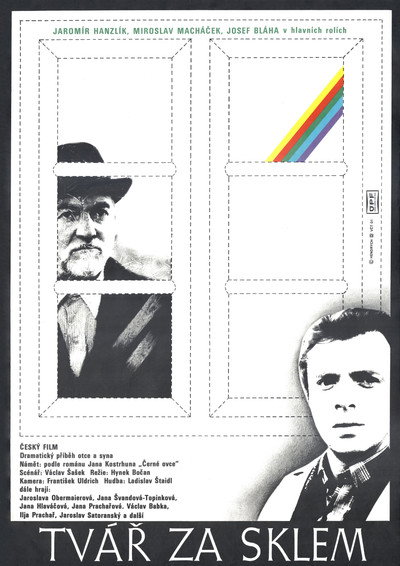 Póster de Tvár za sklem