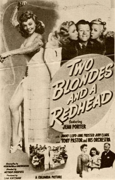 Póster de Two Blondes and a Redhead
