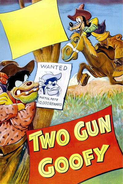 Póster de Two Gun Goofy