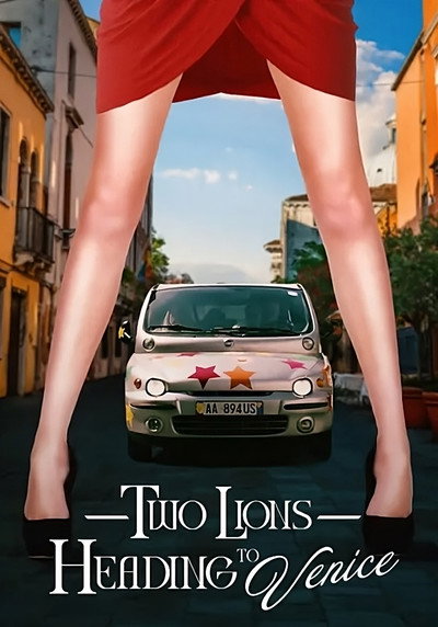 Póster de Two Lions Heading to Venice