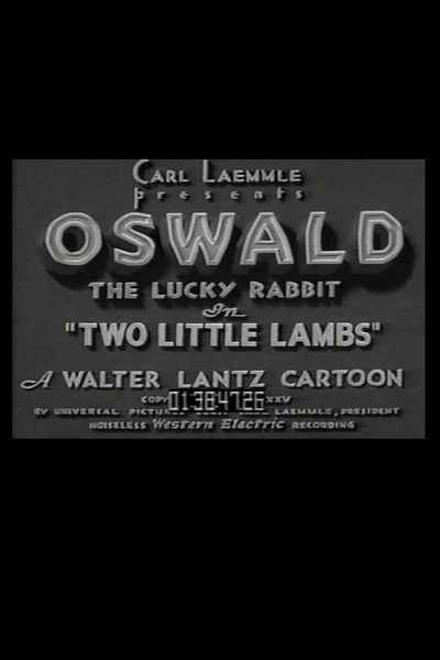 Póster de Two Little Lambs
