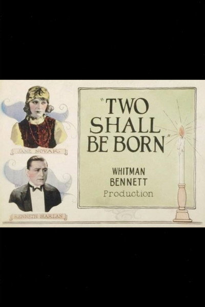 Póster de Two Shall Be Born