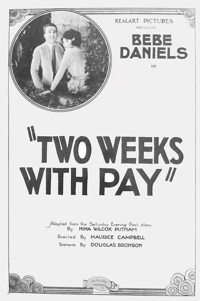 Póster de Two Weeks with Pay