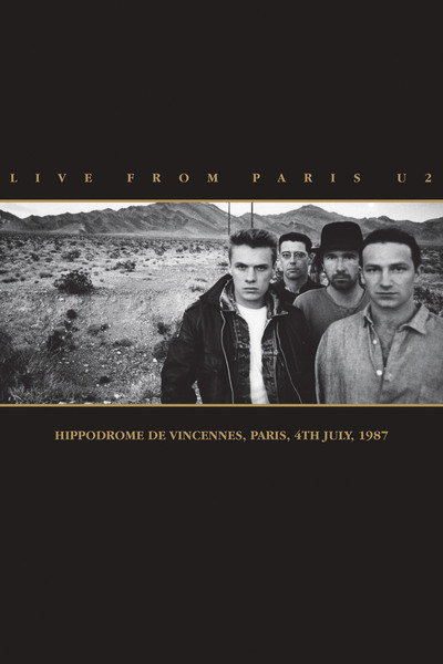 Póster de U2 Live from Paris: Concert