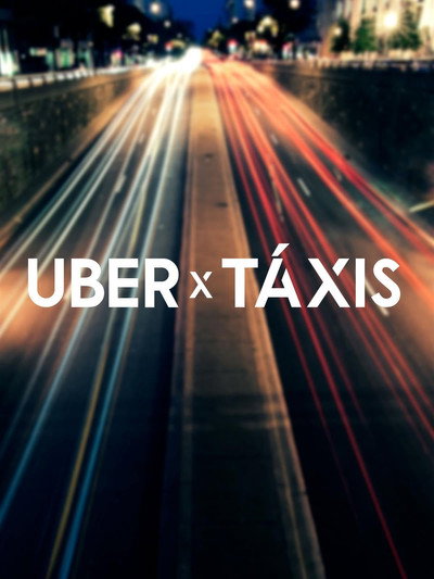 Póster de Uber vs. Taxi